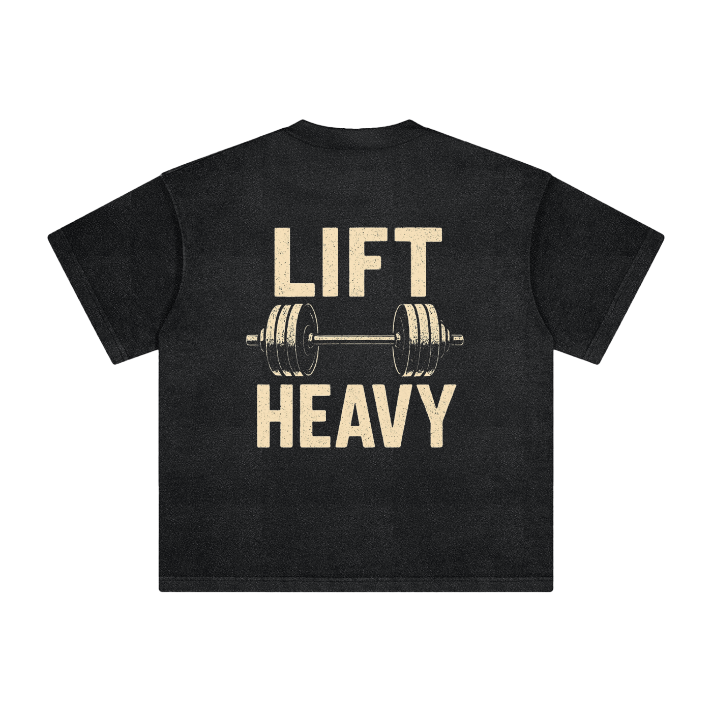 Vintage Washed T-Shirt - Lift Heavy
