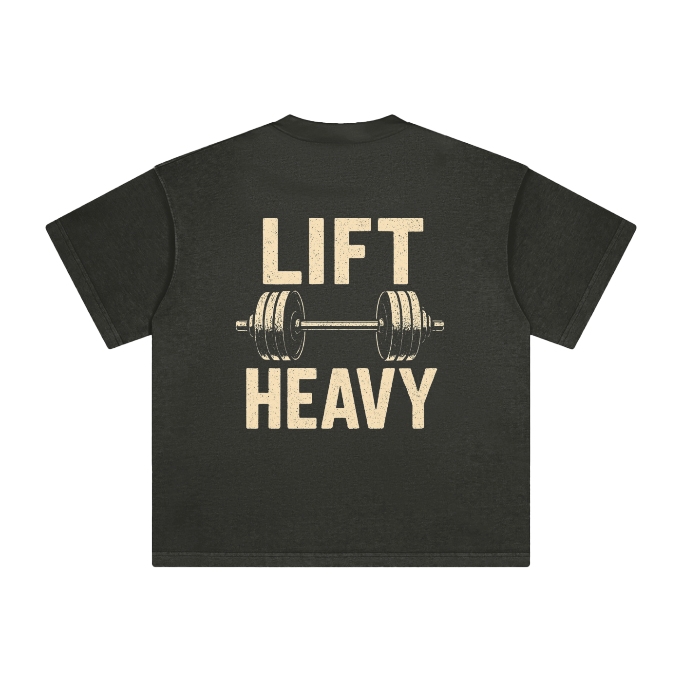 Vintage Washed T-Shirt - Lift Heavy